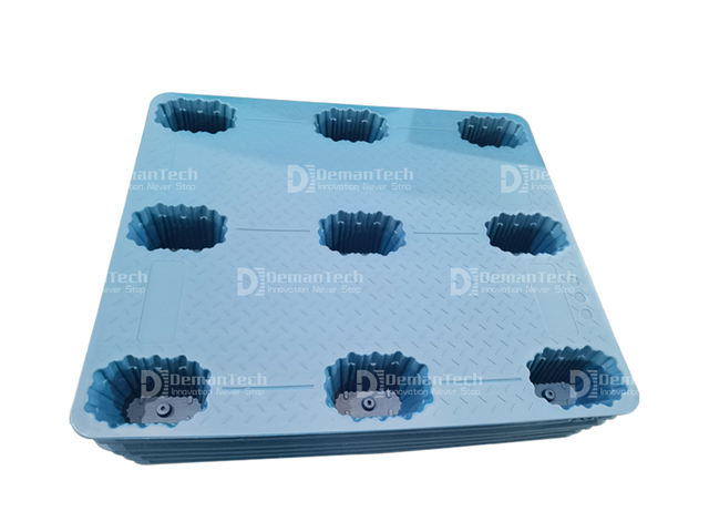 Hdpe Nestable Single Flat Side 9 Feet Plastic Pallet