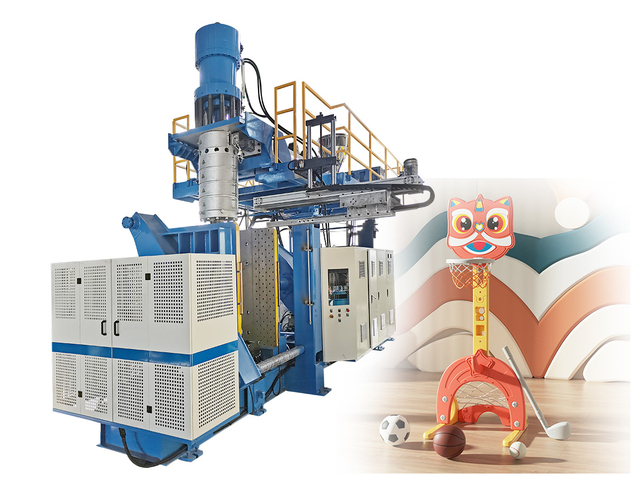 Kids Basketball Stand Plastic Toy Extrusion Blow Molding Machine