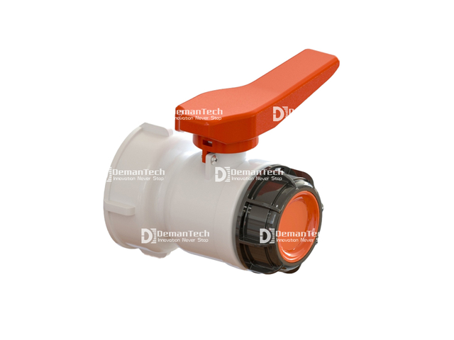 2" DN50 screw type IBC tank tote ball valve