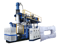 Extrusion blow molding machine for HDPE floating solar planel