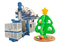 Kids Toy Plastic Christmas Trees Extrusion Blow Molding Make Machine for Sale