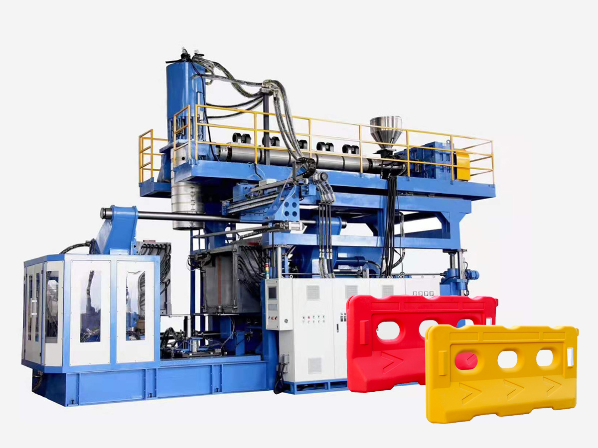 PE road block traffic jersey barrier blow mould machine plastic hdpe street barricade extrusion blow molding making machine