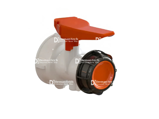 2“ DN50 screw type IBC tank butterfly valve